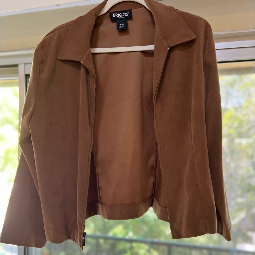 Briggs Tan Velvet Jacket